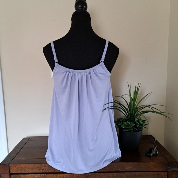32 Degrees Cool Cami Tanks Small Blue Lavender Built In Bra | Set Of 2 - Picture 5 of 14